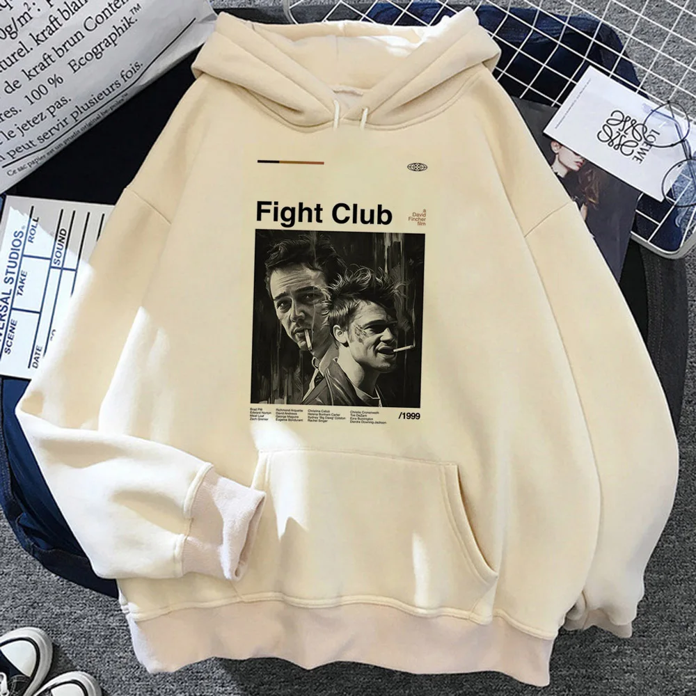 Fight Club hoodie Japanese manga winter comfortable girl hoddie tracksuits funny comic comfortable casual wear