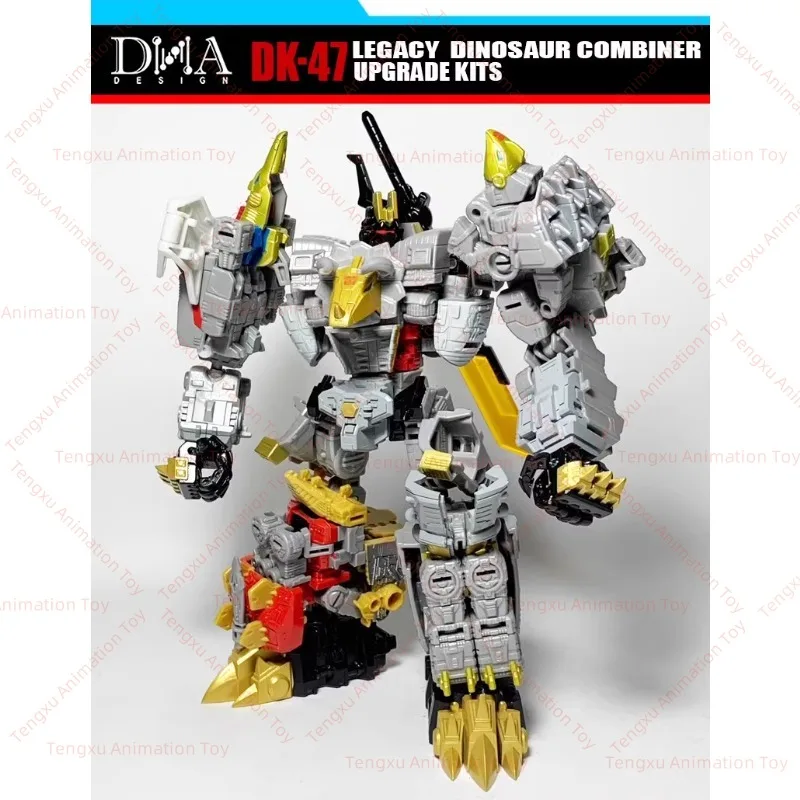 DNA DK-47 Upgrade Kit for LEGACY DINOSAUR COMBINER Core Class Volcanicus DK47 Accessory Pack