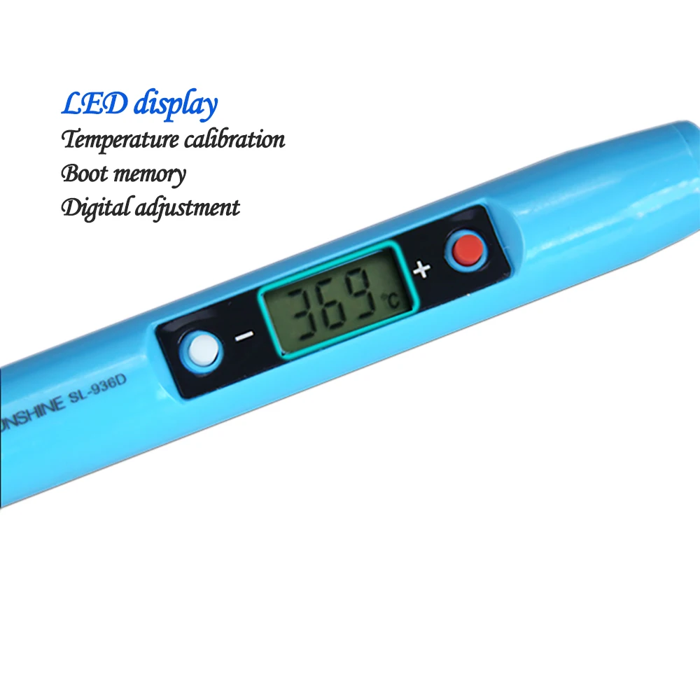 SL-936D 80W Einstellbar Elektrische Lötkolben Solder Draht PCB Schweißen Digitale Konstanter Temperatur Handy Reparatur Werkzeug