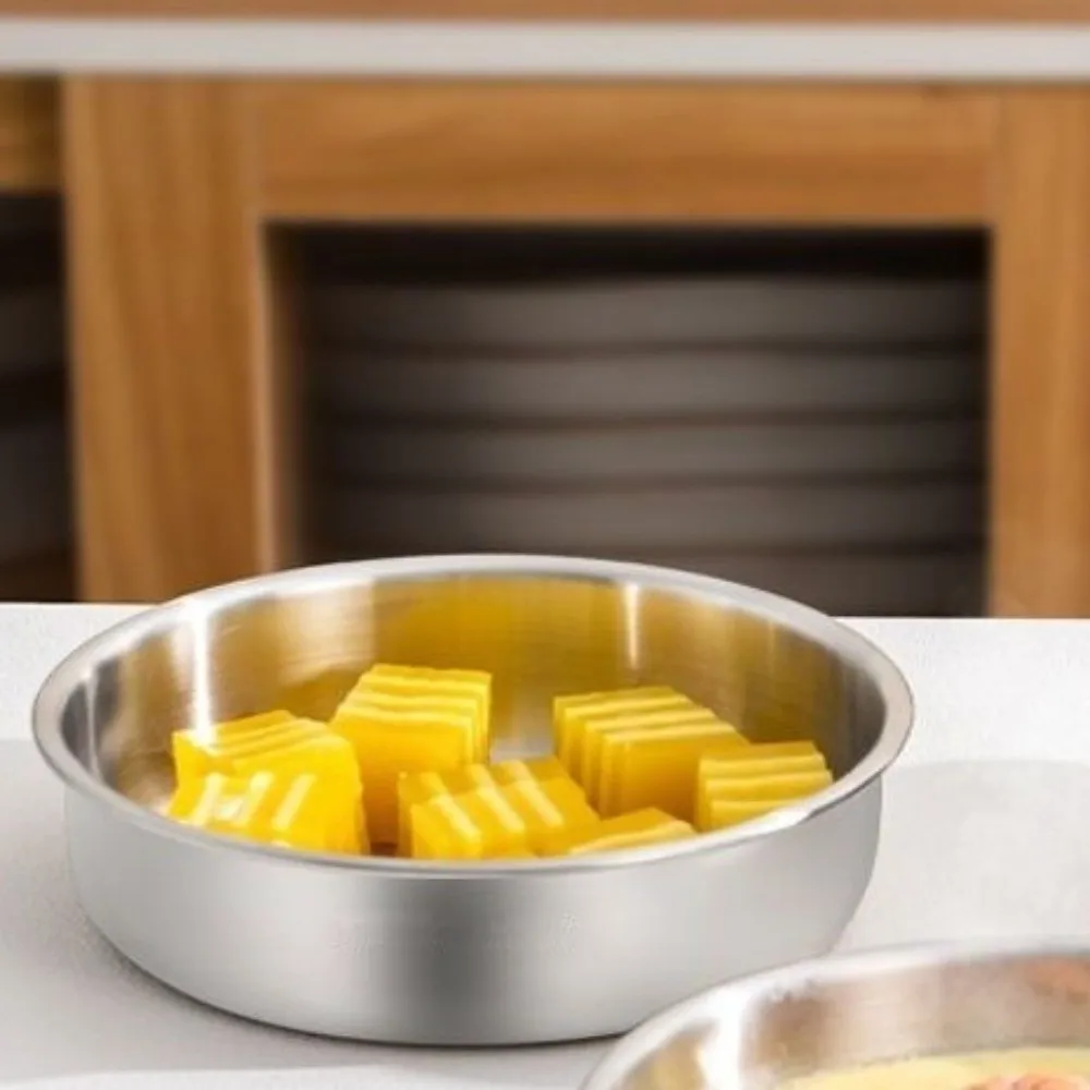 Ramen Bowl Large Capacity Steamed Egg Bowl Fall-resistant Nonstick Soup Bowl with Lids Rust-proof Food Container Home Kitchen