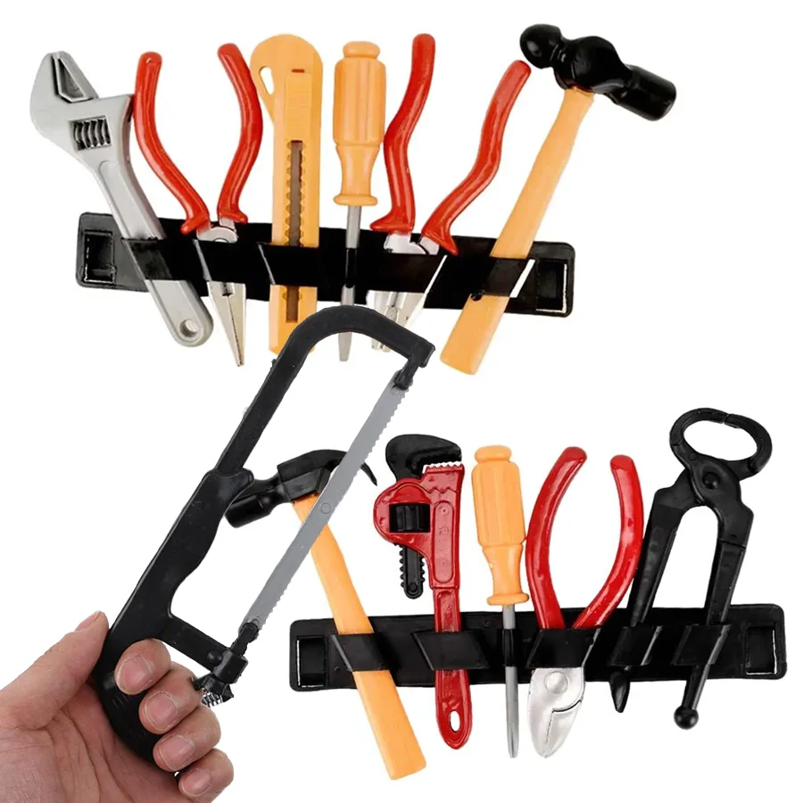 1set Mini Simulated Repair Tool Kit Engineering Repair Disassembly Supplies Birthday Gift Friends Gathering Interactive Game XJM