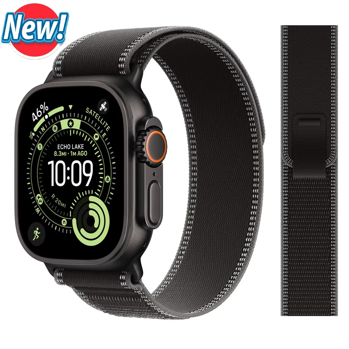 Trail Loop-Armband für Apple Watch-Armbänder 11 42/46 mm 44 mm 40 mm 41 mm 45 mm Sportarmband iWatch Serie 9 8 7 5 Se3 10 Ultra 3 2 49 mm