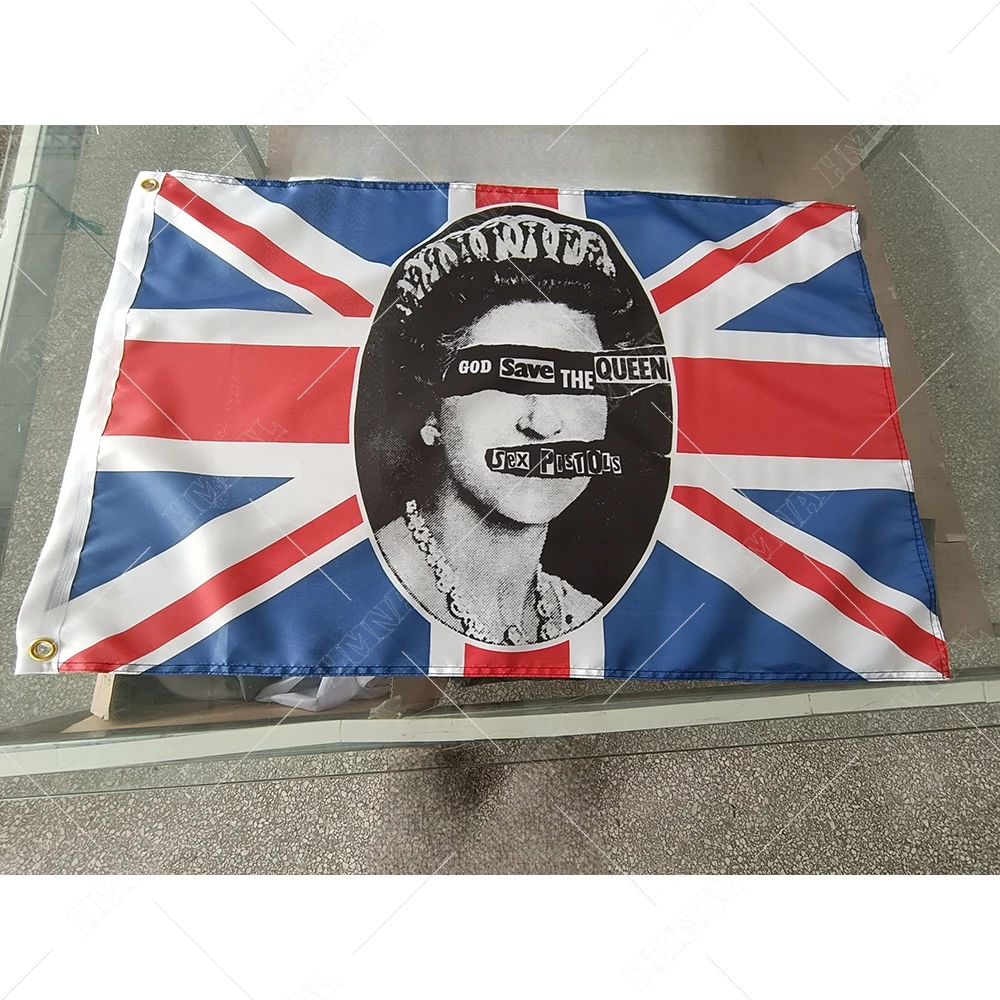 God Save The Queen 3X5FT Banner For Home Decoration Flag