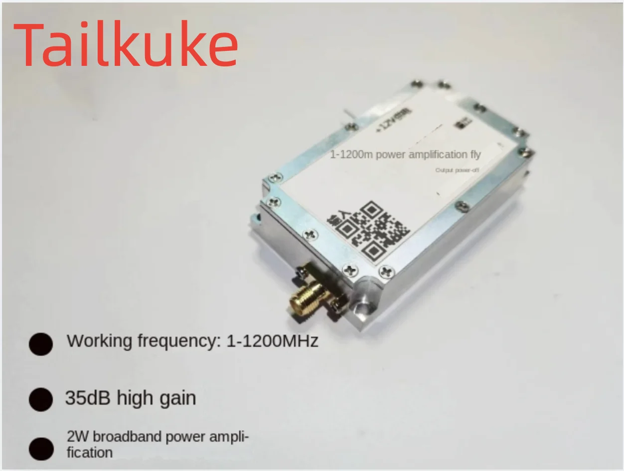 

1-1200M RF усилитель мощности 2 Вт широкополосный усилитель мощности FM VHF UHF широкополосный усилитель мощности