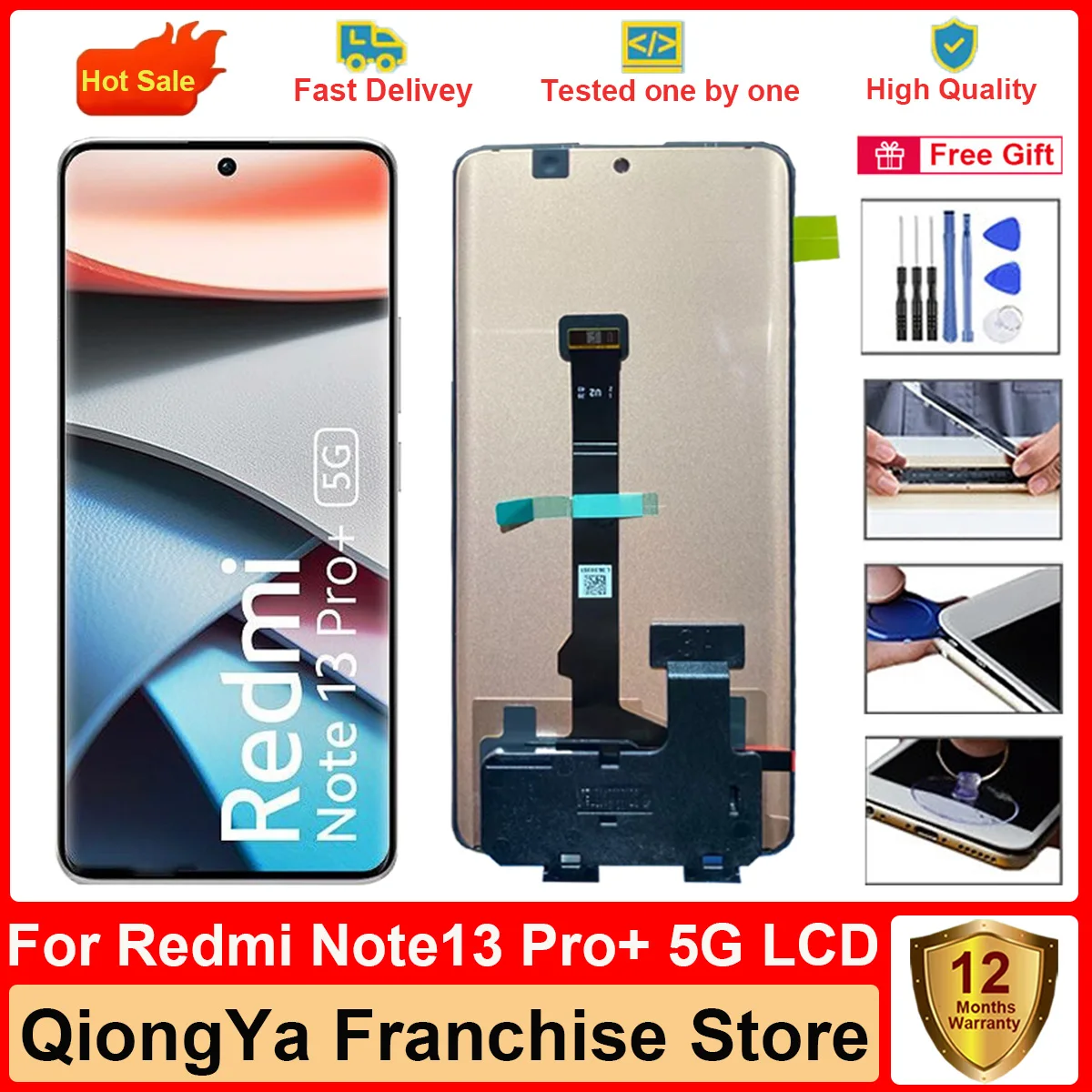 100-original-tested-667-oled-display-for-redmi-note-13-pro--compatible-with-23090ra98g-2309ra98i