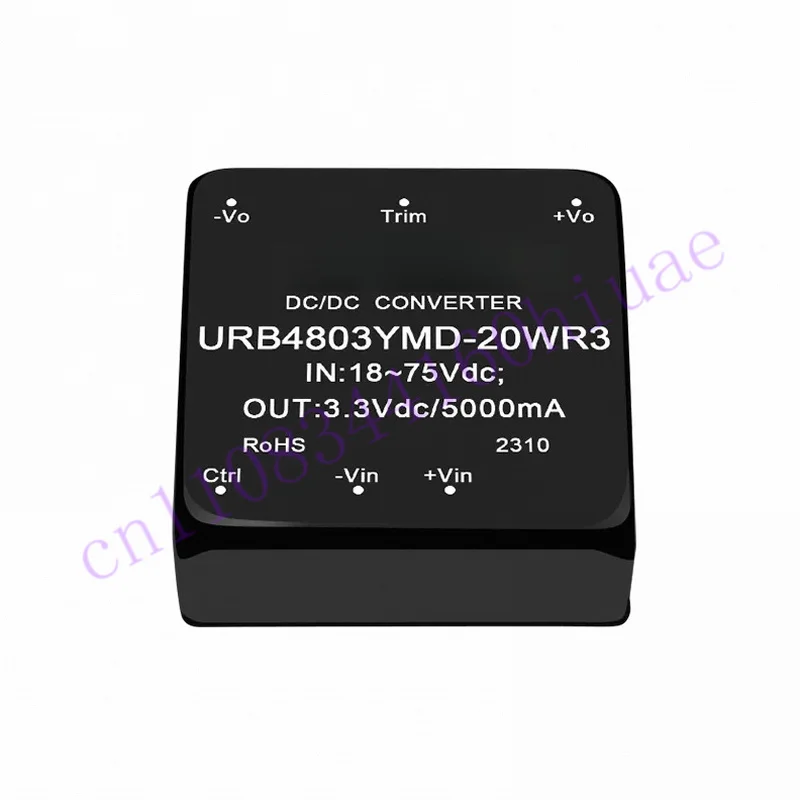 URB4803/05/09/12/15/24YMD-20WR3 DC Stabilized Isolated Power Module