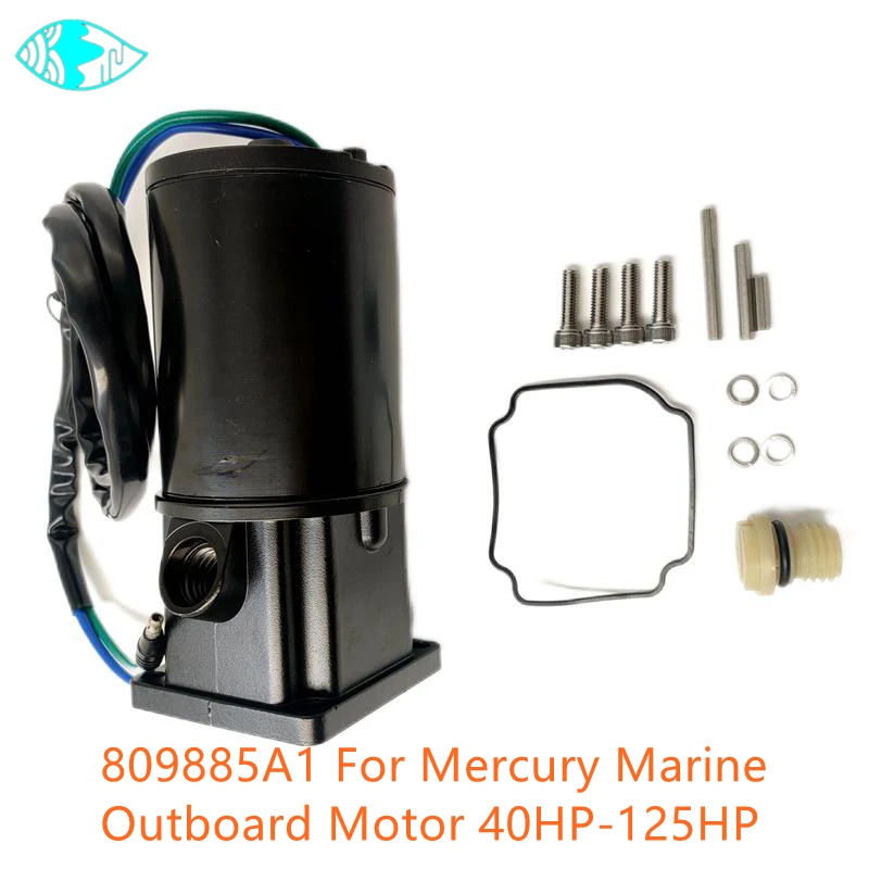 For Mercury Marine Outboard Motor 40HP-125HP 809885A2 809885T2 893907 813447  809885A1 Tilt Trim Motor Lester 10827 RU Warehouse