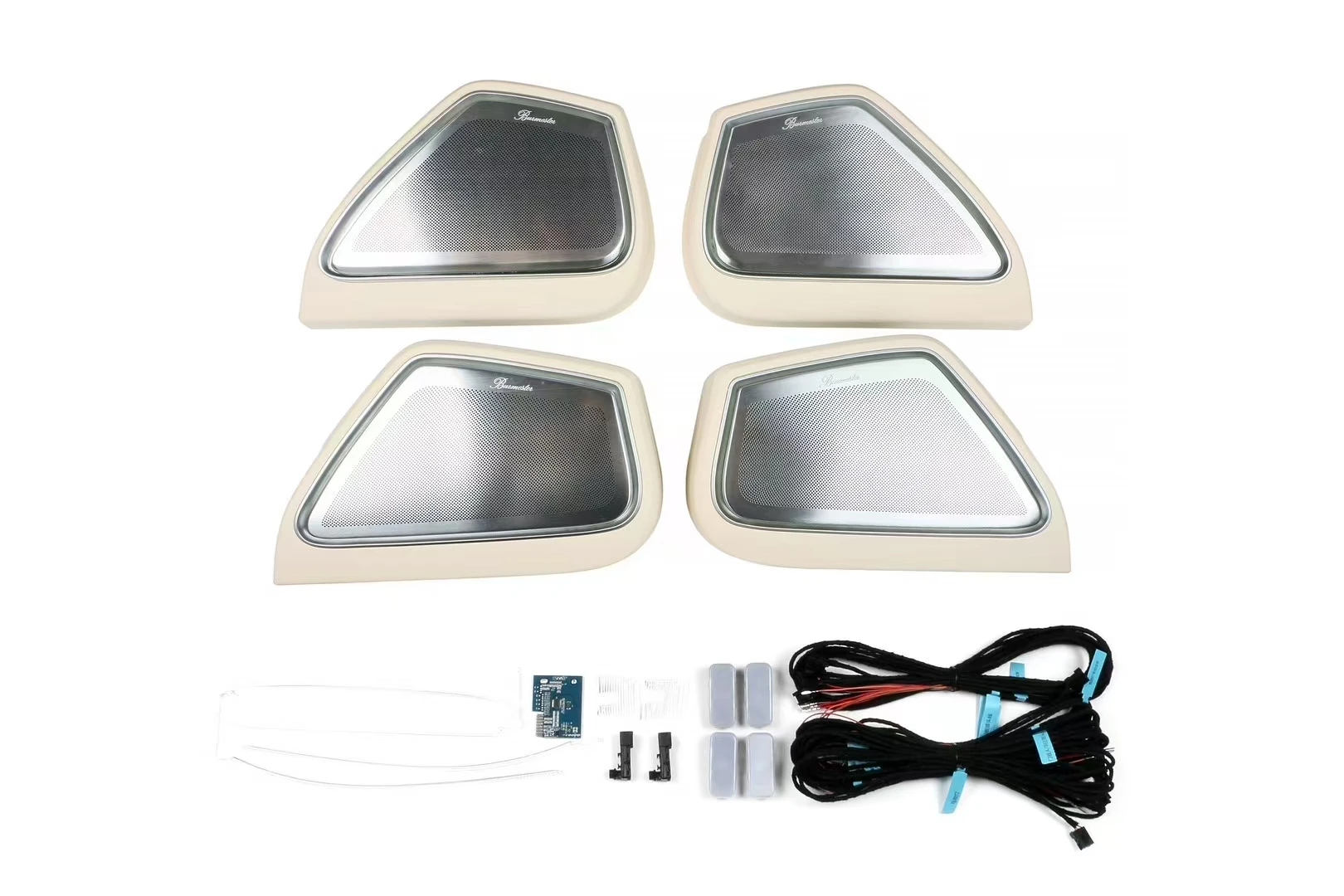 Screen Control Multi Color Speaker Covers 7 Colors Car Ambient Lights for Porsche Panamera