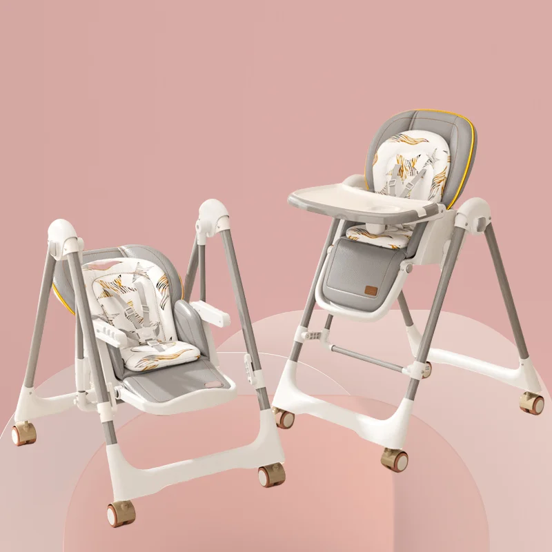 Baby Feeding Chair Adjustable Baby High Chair 3 In 1 Baby Kids High Chair For Feeding