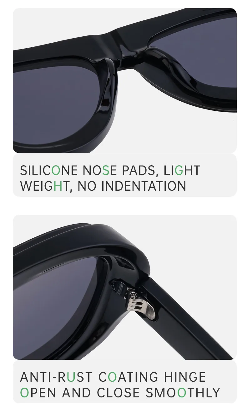 Ovale Rahmen Punk Sonnenbrille Männer 2024 Luxusmarke Designer Vintage Steampunk Sonnenbrille für männliche Schild Brille Brille uv400 – Detail 11
