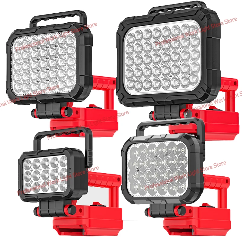 LED Work Light for milwaukee M18 Outdoor Emergency Lights flashlight Cordless power tools