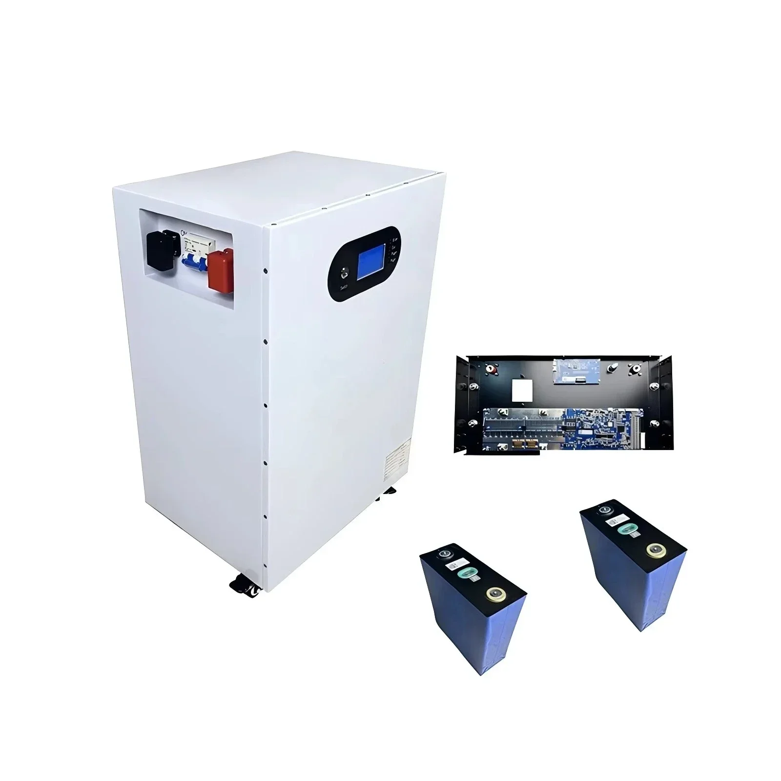 

GEOFF Large Capacity 48V 51.2V 15kwh 280Ah 314Ah Solar Lithium Battery Solar System LiFePO4 Battery for Home