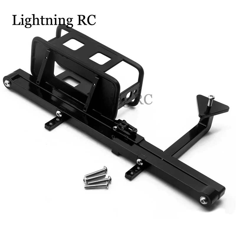 

RC metal rear bumper with spare tire frame for 1/10 RC Crawler Car RC4WD D90 D110 Gelande II Upgrade parts