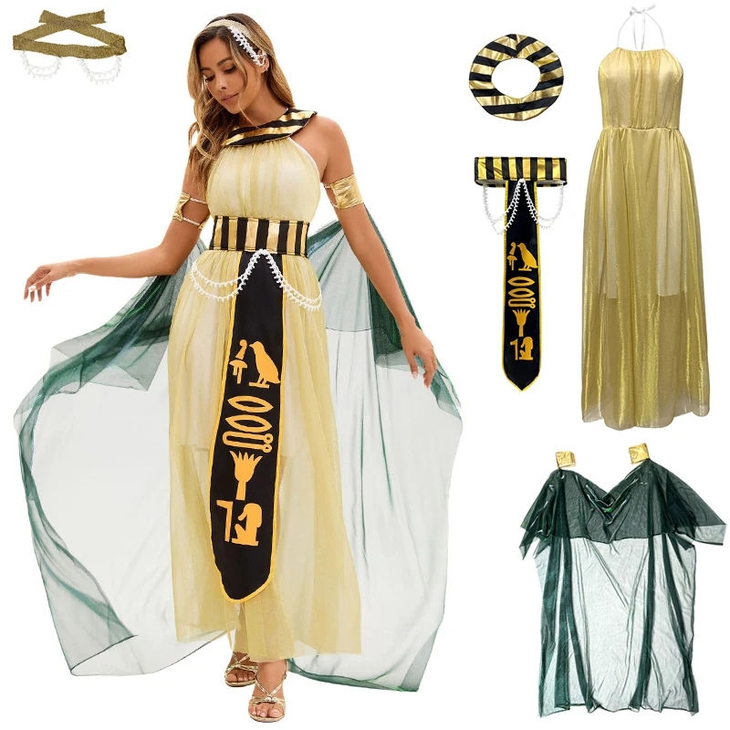 

Halloween Costumes Cosplay Cleopatra Greek Muse Costumes, Masquerade Costumes