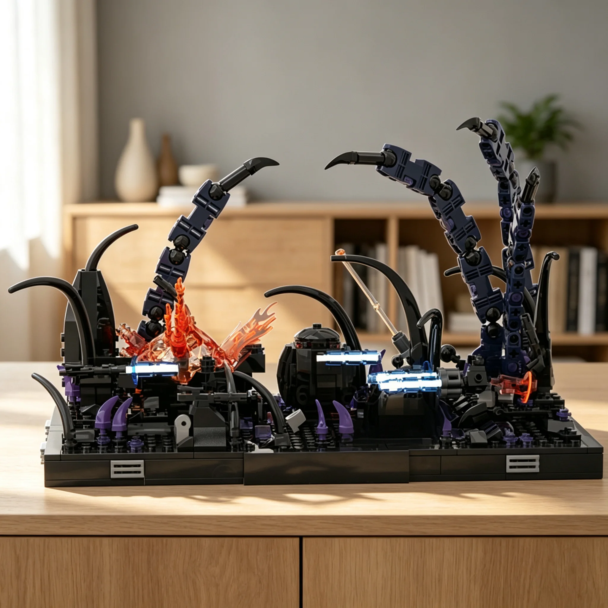 669-piezas-serie-de-coleccion-«star-battle-ultimate-collector»-diorama-de-«darkness-on-umbara»-bloques-de-construccion-para-el-modelo-de-las-guerras-clonicas