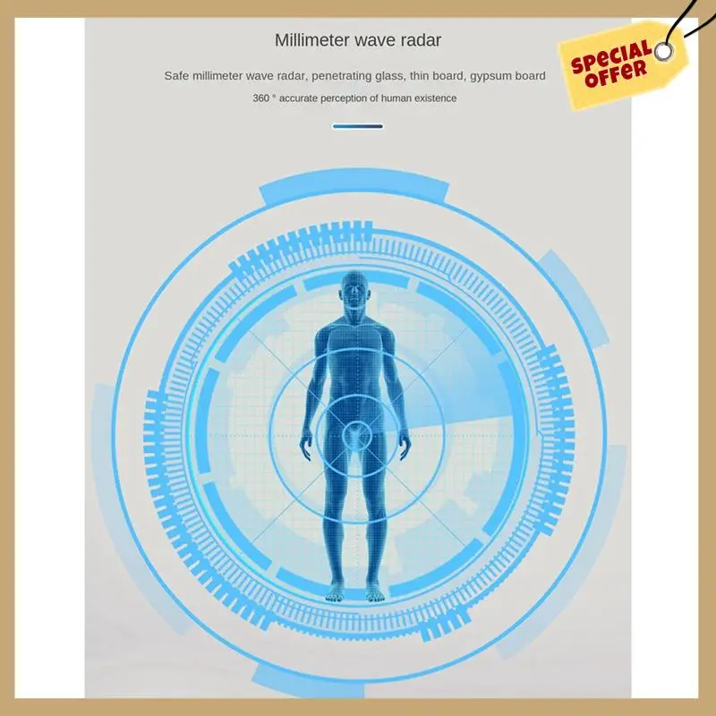 Wifi 스마트 인간 존재 센서 밀리미터파 레이더 감지 PIR 모션 센서 홈 오피스에 적합