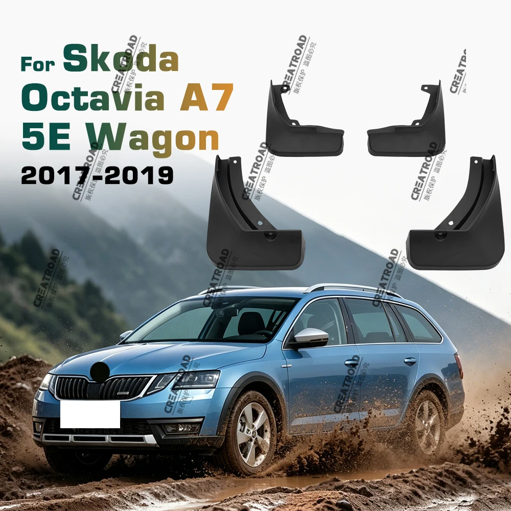 Für skoda octavia 3 combi wagon estate mk3 a7 5e 2017 2018 2019 fender Kotflügel Schmutz fänger Schutz Spritz klappe Kotflügel