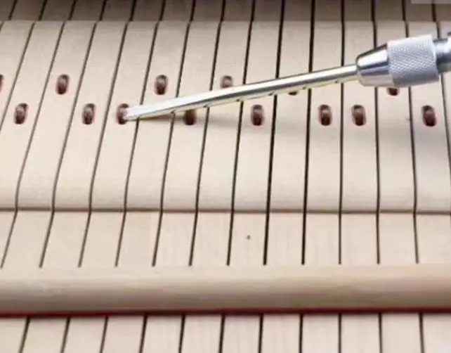 Excellent piano pin adjustment tool