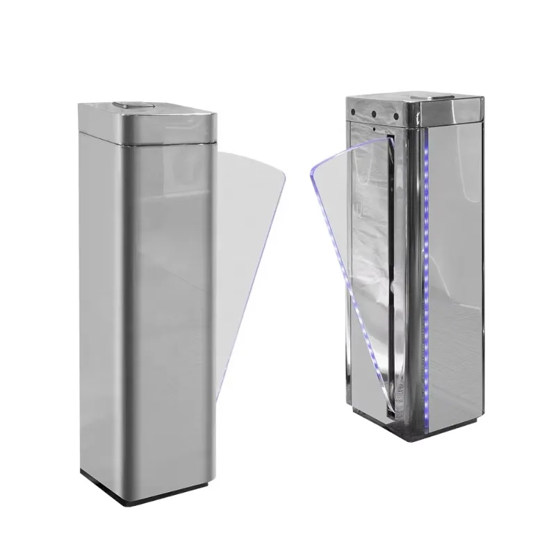 Automatic RFID Card Recognition Wing Barrier Gate Company Entry and Exit Turnstile