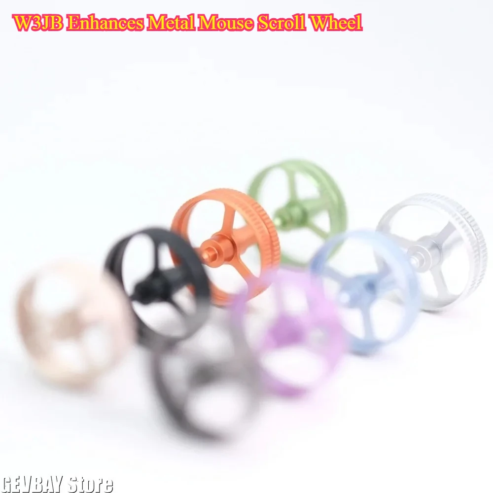W3JB Enhances Metal Mouse Scroll Wheel - for G102 G304 G305 Gaming Mouse Smooth Scrolling