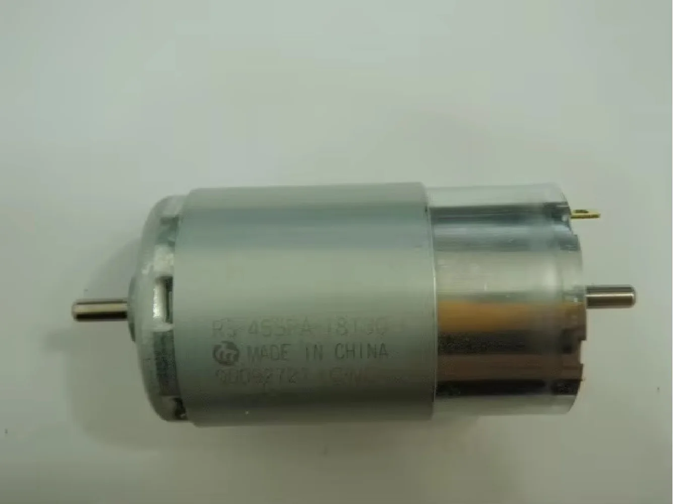 

RS-455PA-18130 DC motor Electrical Appliances Special Motor Hair Dryer Special / Hot Air window 2200rpm 12V