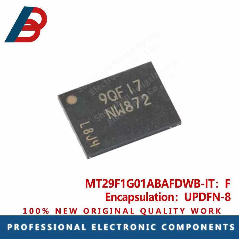 1PCS MT29F1G01ABAFDWB-IT:F NW872 UPDFN-8 NAND FLASH