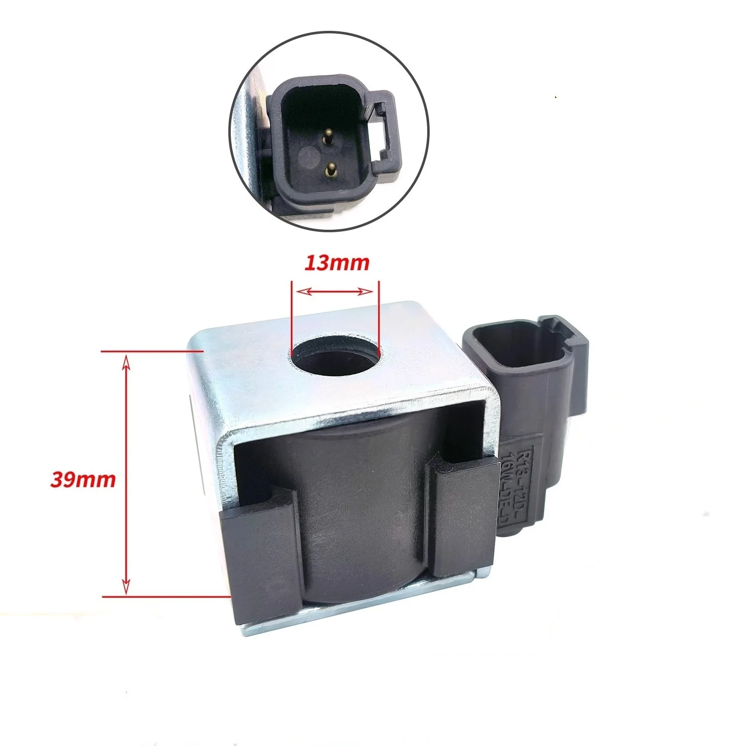 applicable to the pilot solenoid valve coils of Liugong 906E, 920E, 922E, 930E, 926E and XCMG 60D excavators