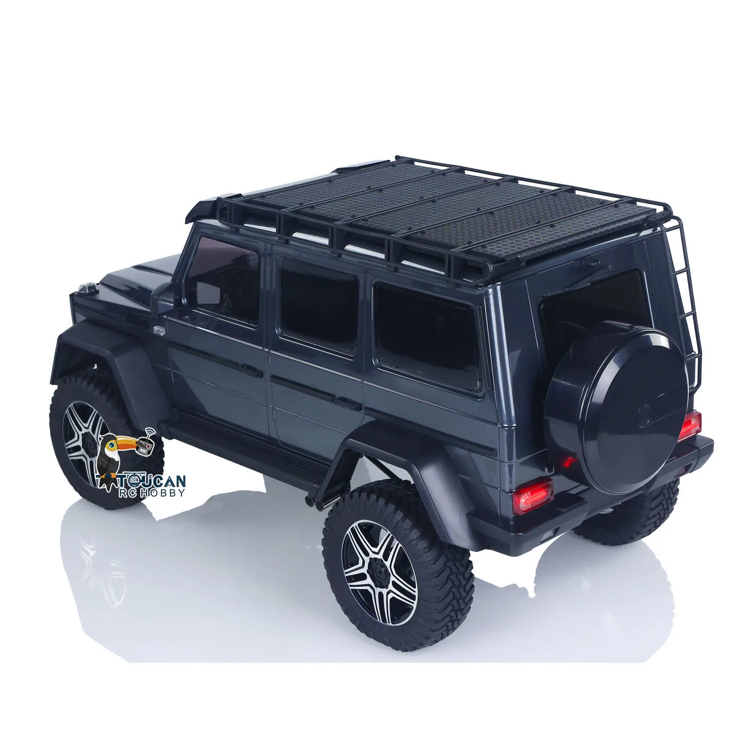 

New 1/8 TRACTION HOBBY Radio Control Off Road Vehicle KM5 Portal Axle Differential Lock AWD 2Speed Gearbox 775 Brushed Motor