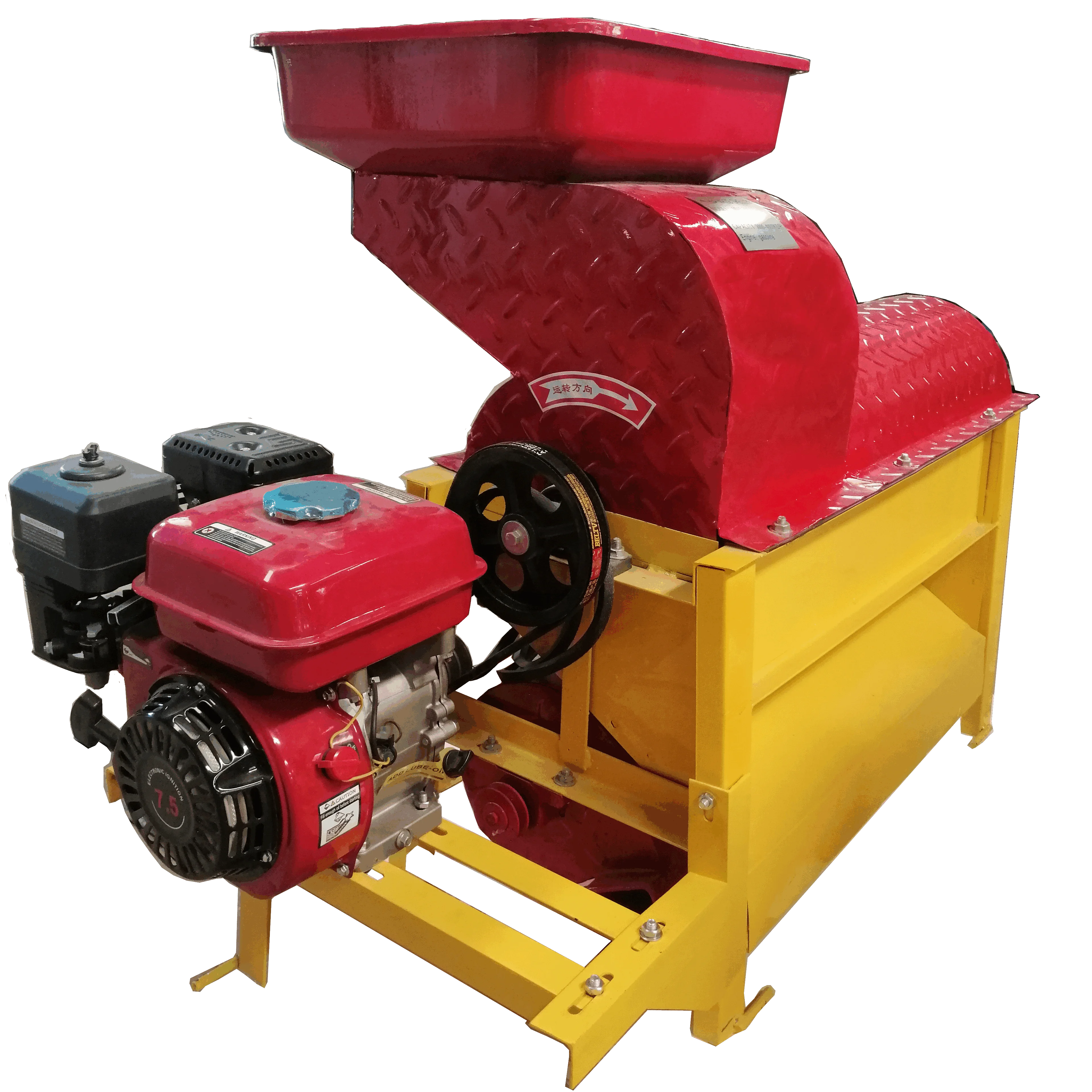 

Large Capacity Corn Threshing Machine Maize Thresher Electric Motor Engine
