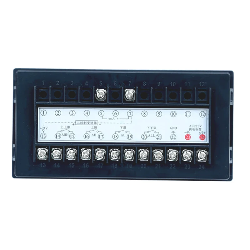 Imagem -03 - Instrumento de Controle de Transmissor de Nível de Água Display Digital Inteligente Entrada Universal 420ma Rs485 Saída de Relé
