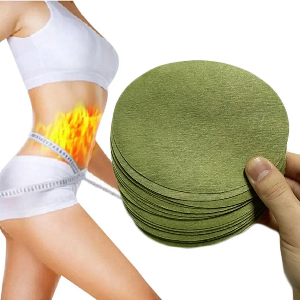 24pcs Chinese Slim Patch Wormwood Abdominal Navel Stickers Weight Loss Belly Slimming Fast Burning Fat Improve Stomach B0020