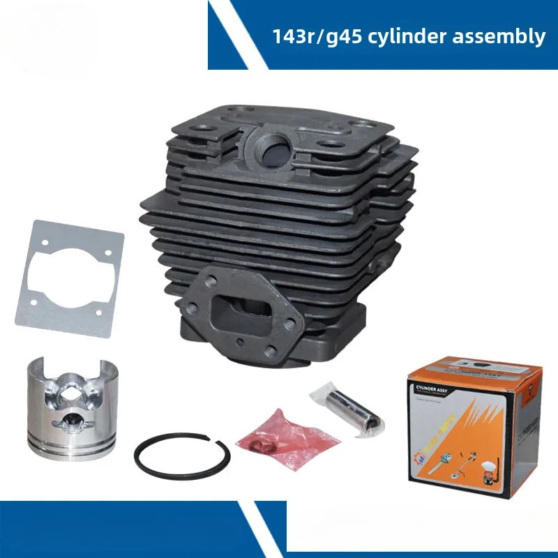 

40MM Cylinder Piston Assembly Fit for Husqvarna 143 143RII G45L BC4310 BK4310 443 443R Engine Trimmers Spare Parts