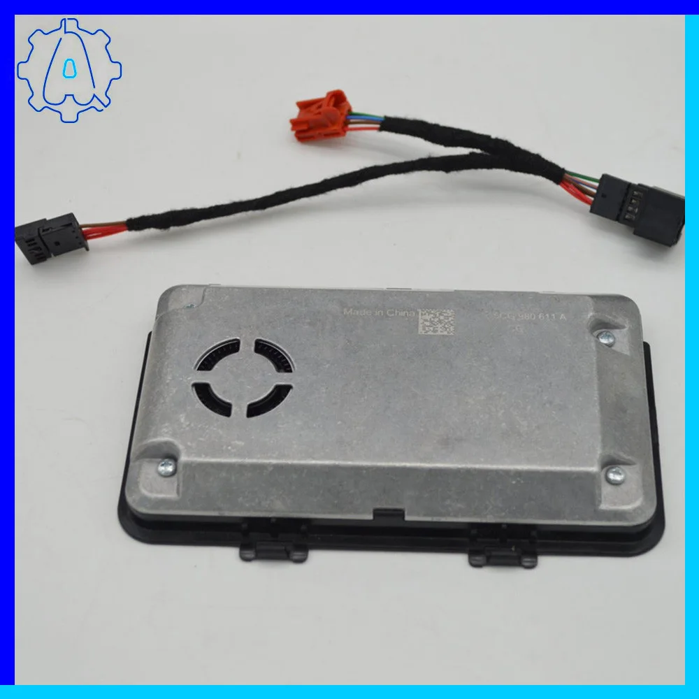 

For VW Golf MK7 MK8 Passat B8 B9 ID3 ID4 ID6 Tiguan T-cross T-ROC wireless charger module 5CG 980 611 A, Car Accessories