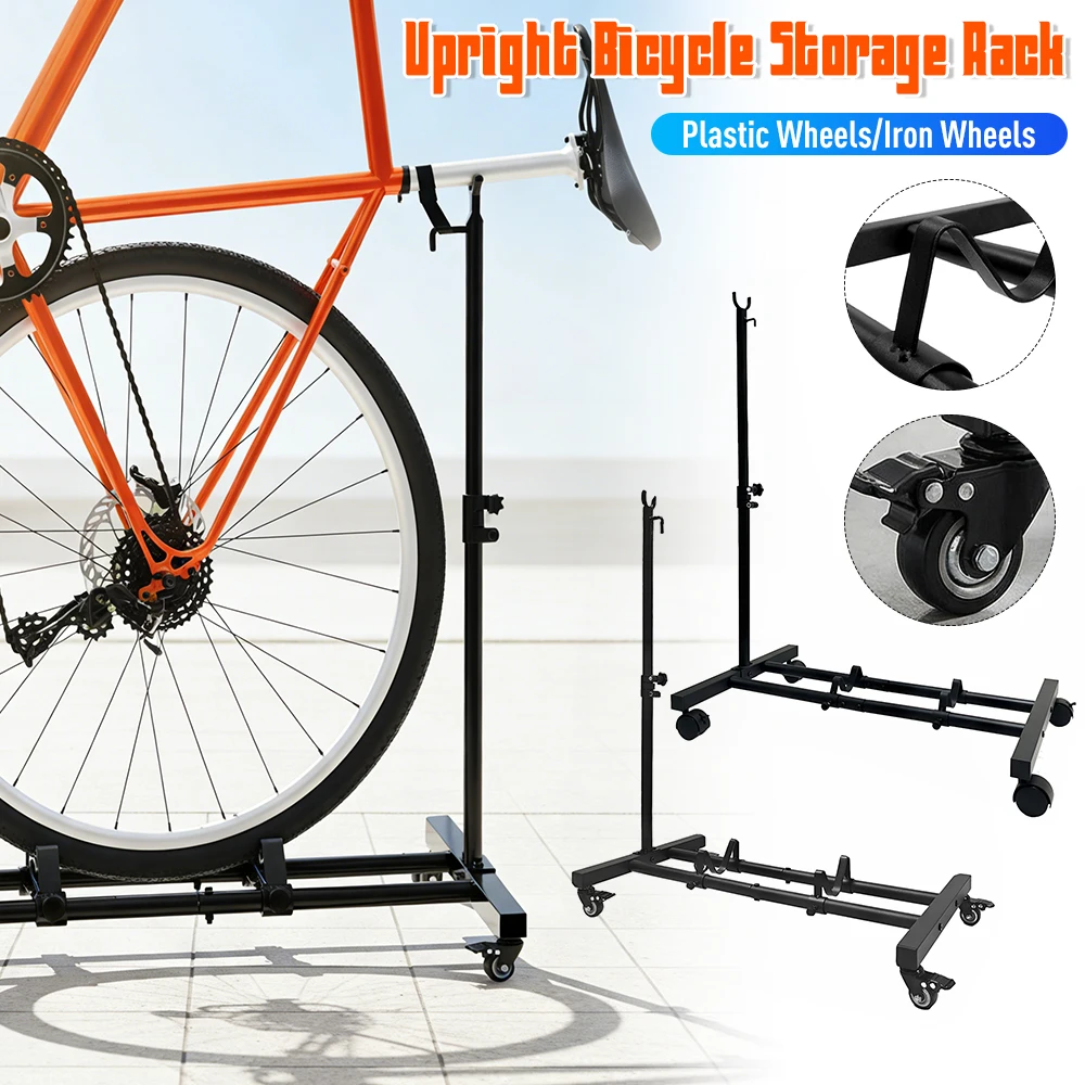 

Напольная подставка для велосипедов: компактный вертикальный держатель для горных и шоссейных велосипедов, экономит место