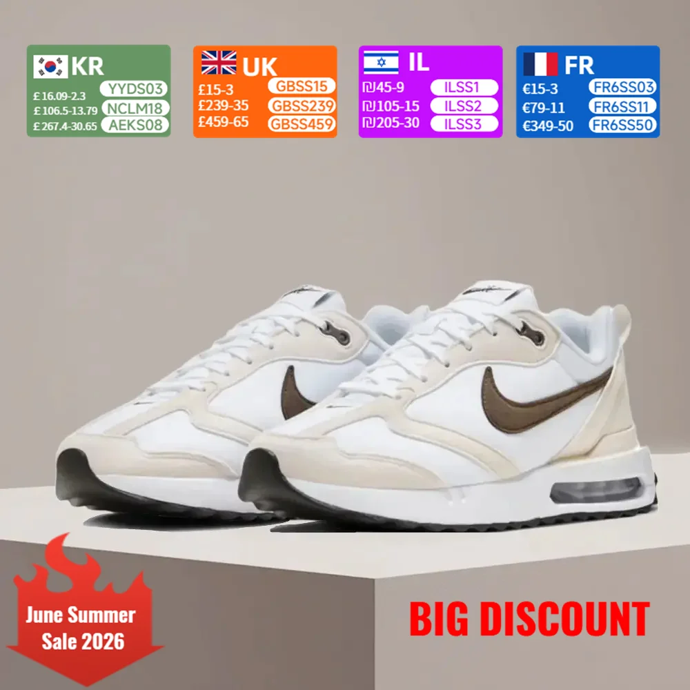 Nike Air Max Dawn Unisex Lifestyle Shoe Air Cushioning, Slip-Resistant, Durable, Shock Absorption, Comfort DC4068-102