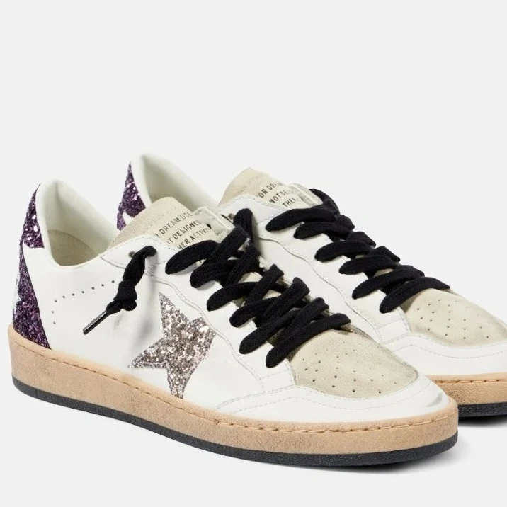 

2025 Fall Winter Premium Genuine Leather Retro Star Sneakers for Men Women Comfortable Walking Shoes Fashion Trendy