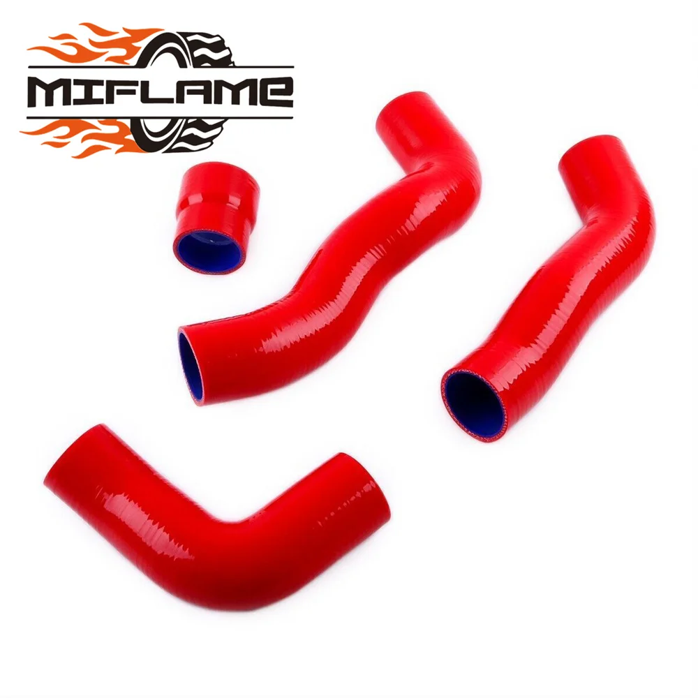 For 2015 2016 2017 Honda Civic Type R FK2 Silicone Intercooler Turbo Boost Hoses Kit