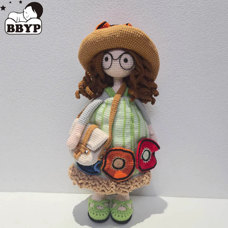 

Handmade Knitting Doll Crochet Stina Girls Crochet Dolls For Home Accessories Pattern Craft Toy Ornaments