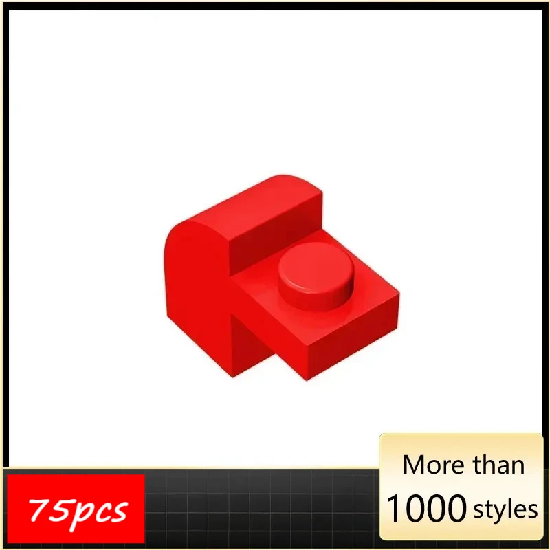 75PCS 하이테크 조립 입자 6091 32807 1x2x11/3 빌딩 블록 키트 부품 아이디어 DIY 장난감 어린이 생일 선물