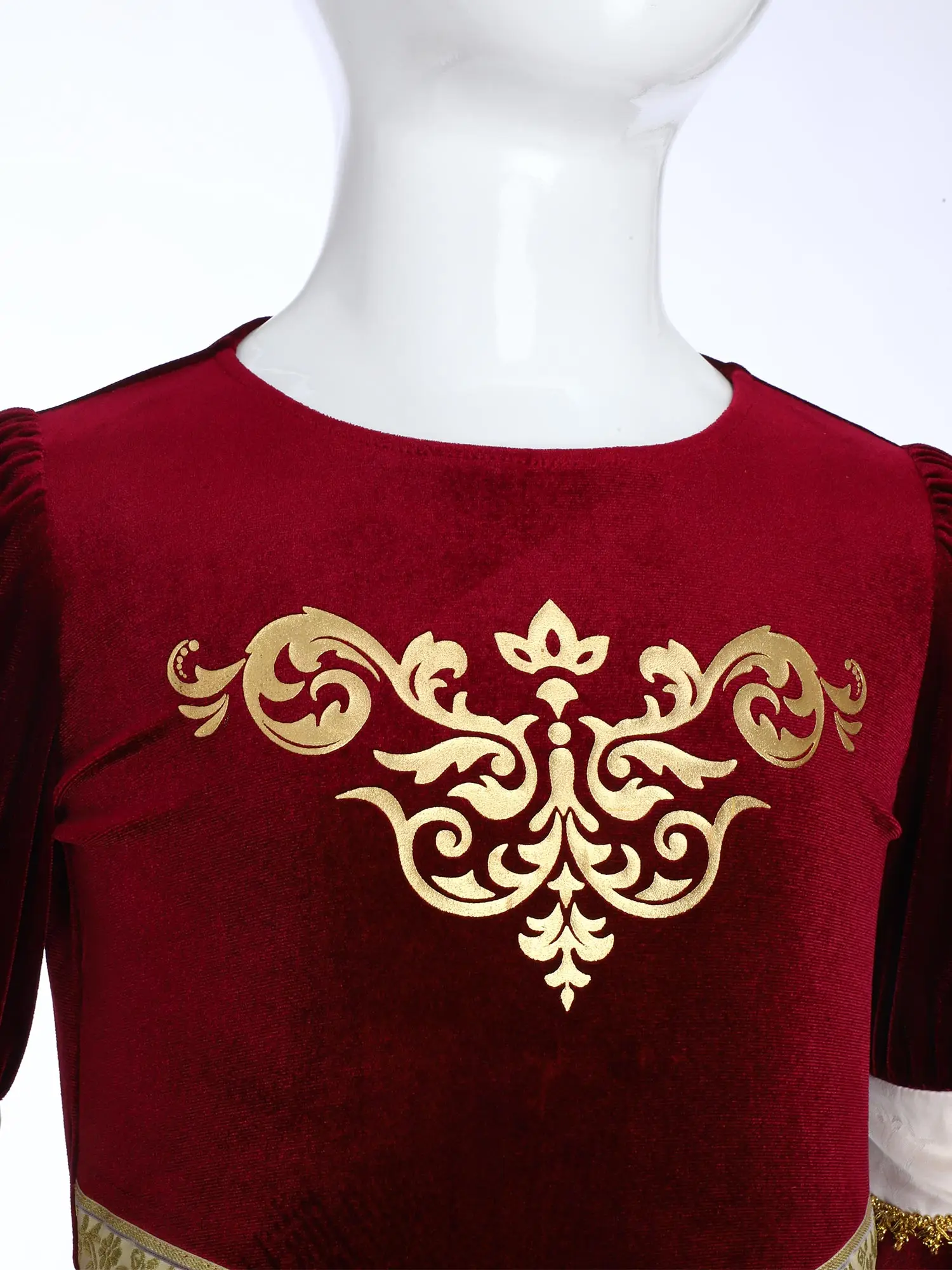 أطفال بنات القرون الوسطى الأميرة تأثيري ازياء هالوين عصر النهضة تأثيري فستان تكدرت فستان طويل لعب الأدوار فستان الحفلات