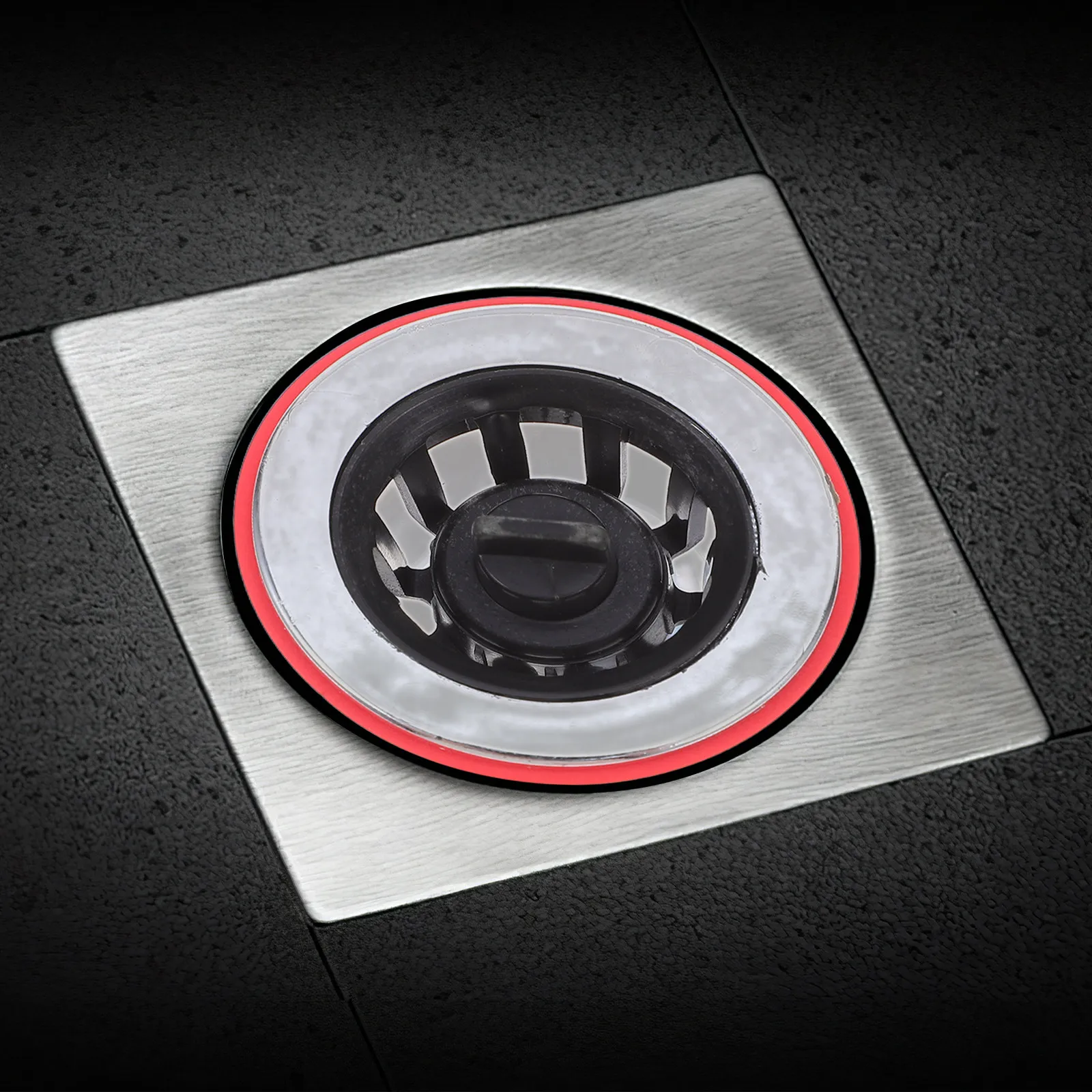 

10Pcs Floor Drain Core Odor-Proof Universal Fit Bathroom Shower Hair Filter Anti-Clogging Drain Insert Toilet Kitchen Plumbing