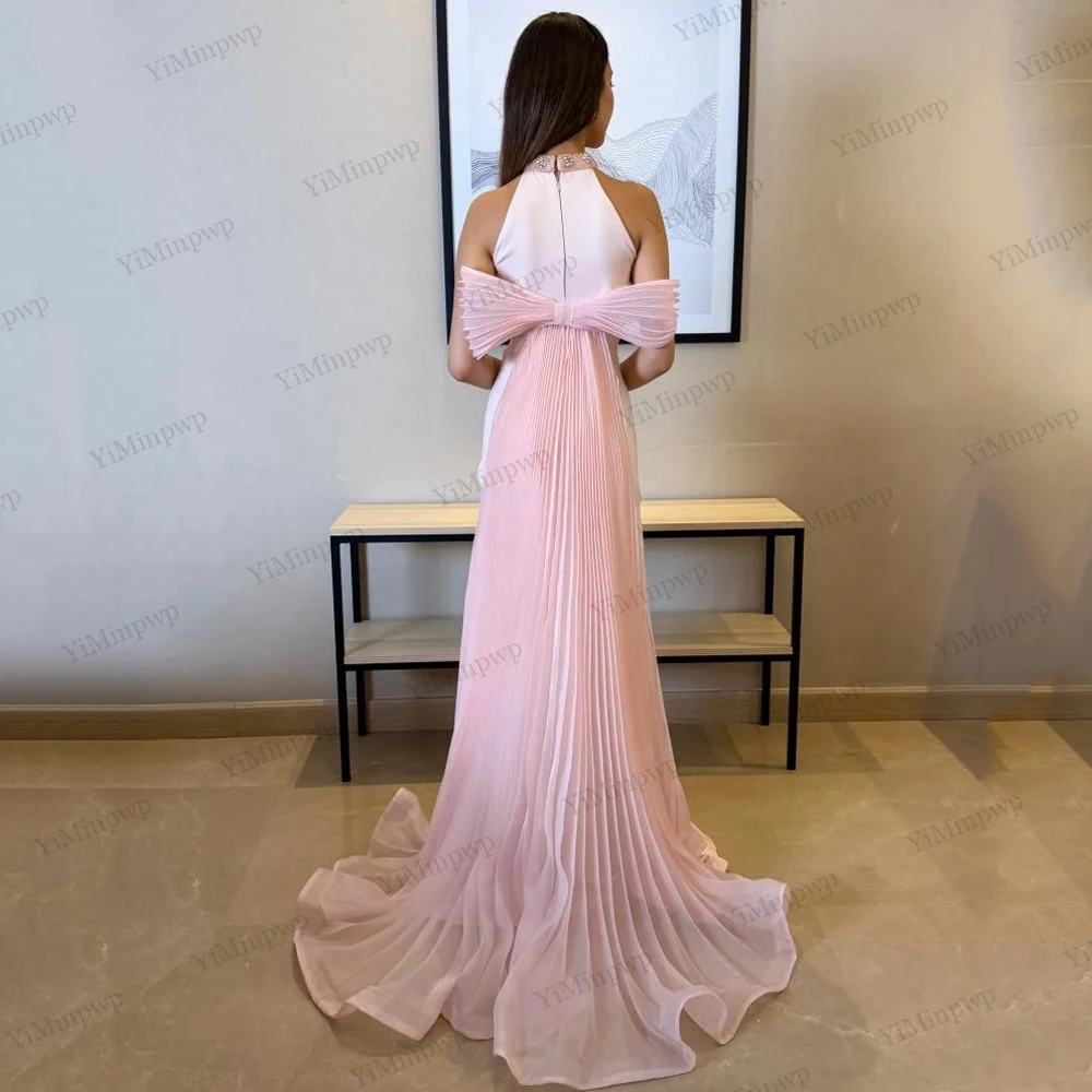 

Вечерние платья из бисера Саудовской Аравии без рукавов, платья для выпускного вечера со стразами и русалкой по индивидуальному заказу فستان männ tipo سهره