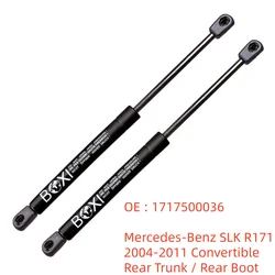 BOXI 2Pcs Rear Boot Lift Support Shocks 1717500036 A1717500036 For Mercedes-Benz SLK R171 2004 - 2011 Convertible Lift Struts
