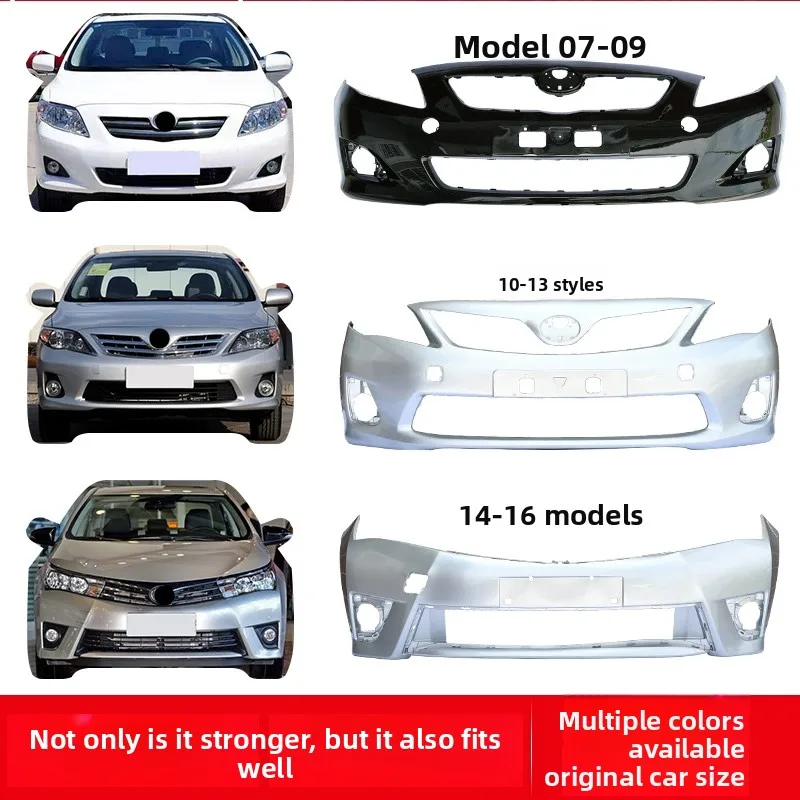 

Бампер для Toyota Corolla 07 08 09 11 12 13 14 16, оригинальная автомобильная защита окружающей среды