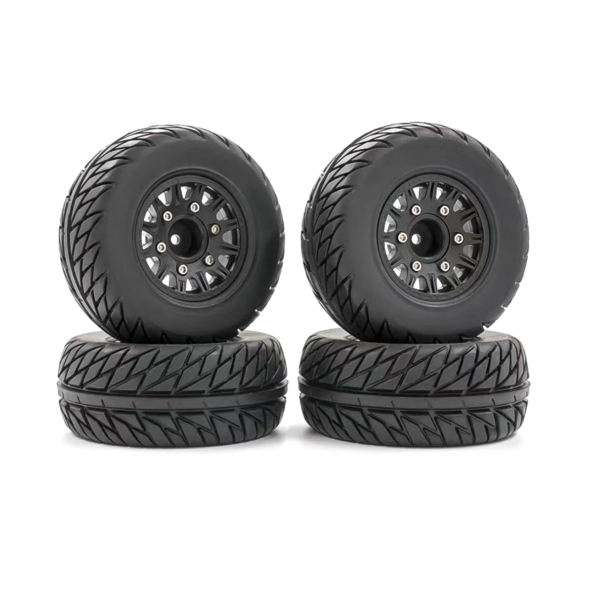 

For 1/8 1/10 RC Model Short Cartoon Off-Road Tire Upgrade Tire Adapter 12MM 14MM 17MM,Black