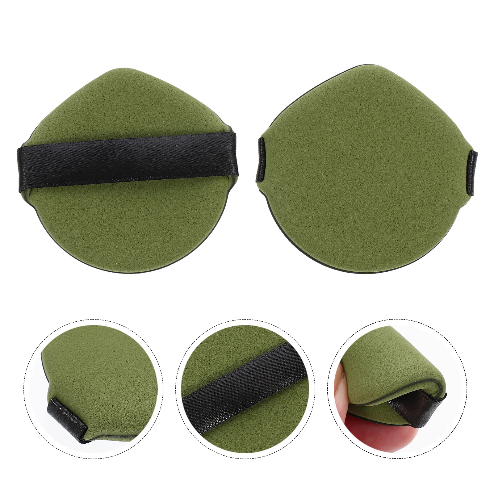 

6Pcs Latex-Free Makeup Sponges Teardrop Blending Sponges for Dry-Wet Foundation Cream Puff Women Makeup Puff