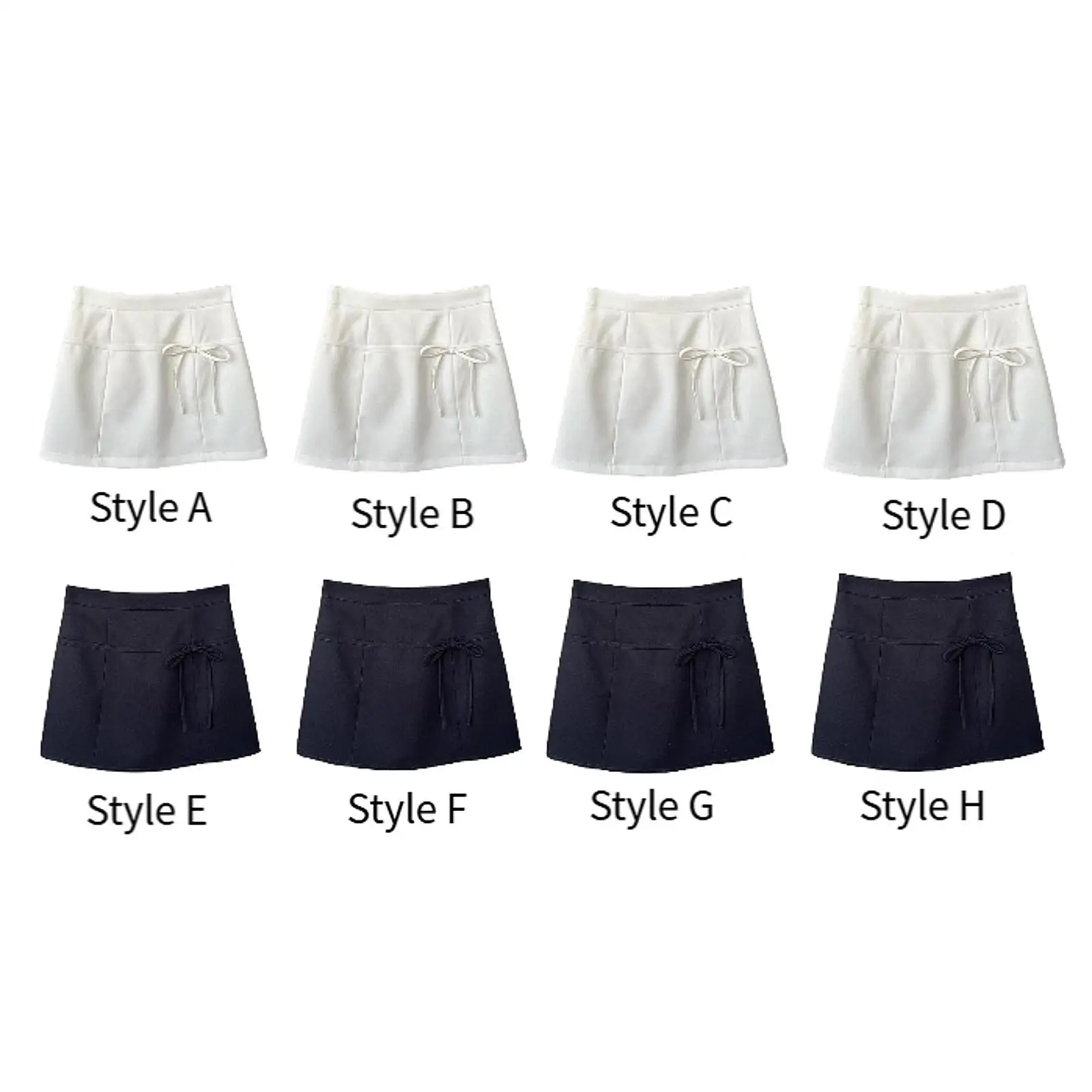 A Line Skirt Medium High Waist Short Mini Skirt for Women Picnic Vacation