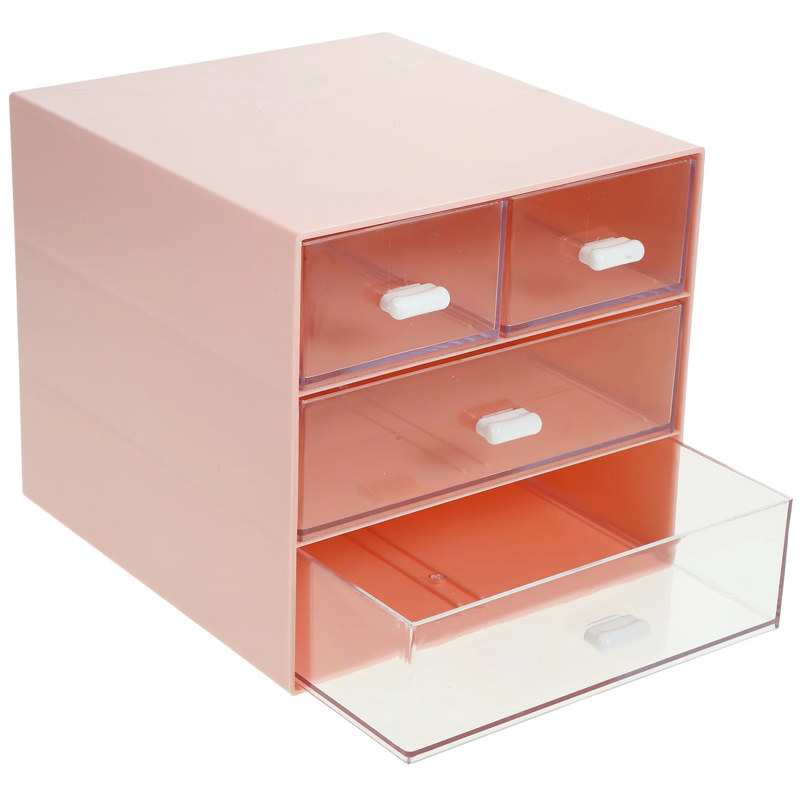 

Desktop Organizer ABS Multi-Layer Transparent Drawer Box Storage Jewelry Makeup Office Supply Organizers Sundries