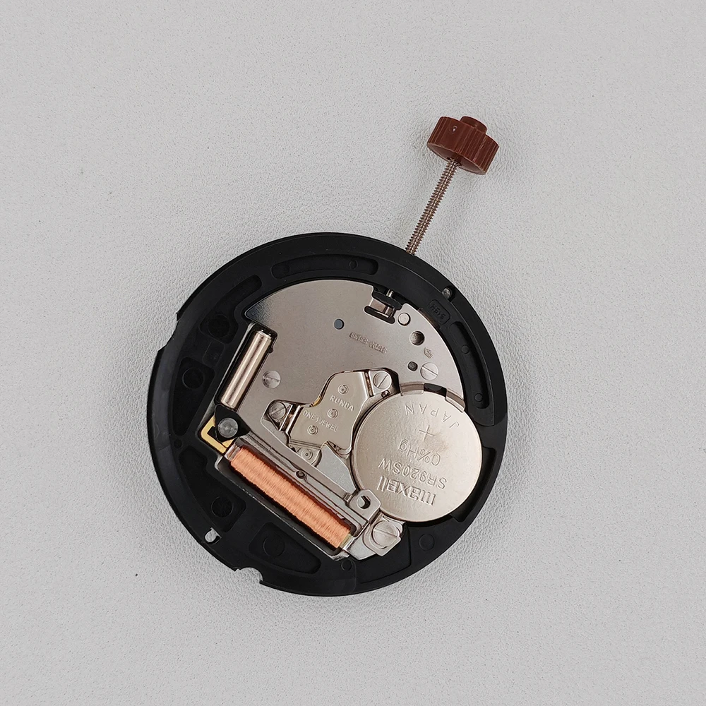 Ronda 515.24H movimiento de reloj de cuarzo 24H GMT manecillas fecha en 3H 515H mecanismo modificación reloj reemplazar movimiento 515-24H batería