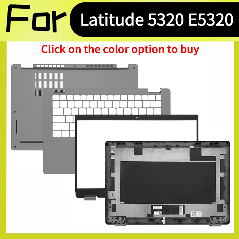 Szare akcesorium do laptopa 0GRI8W, obudowa zamienna do Latitude 5320 E5320